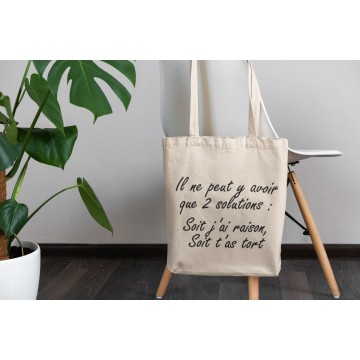 Tote bag - 2 solutions