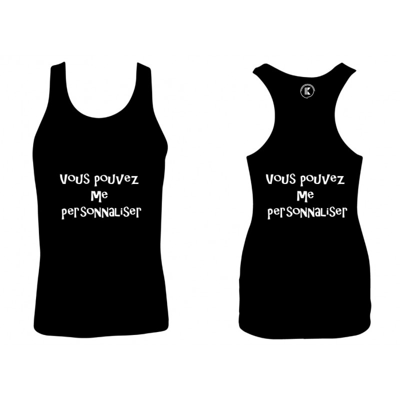 Débardeur Sport Femme Publicitaire, Ladies' Racer Back Vest, T-shirts  personnalisés
