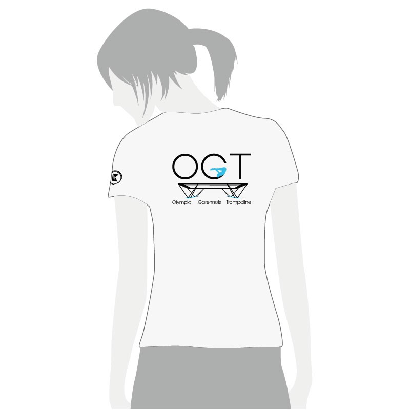 T-Shirt Femme Olympic Garennois Trampoline