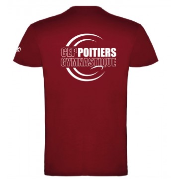 T-shirt Bordeaux CEP POITIERS