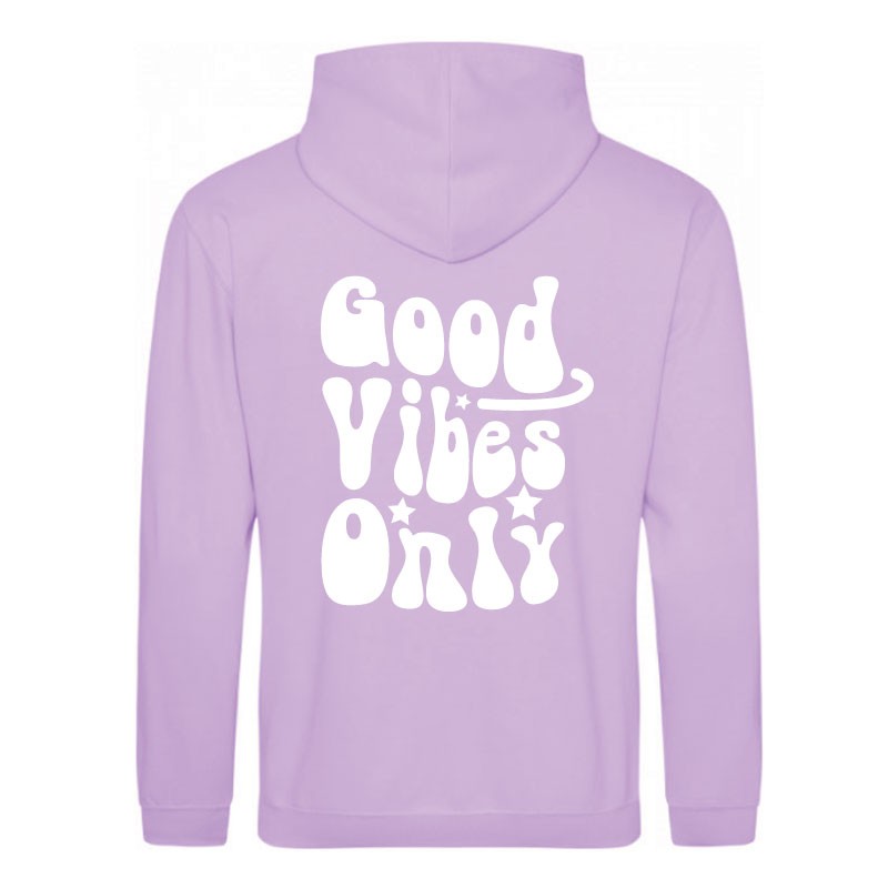 Sweat Good Vibes Only lilas