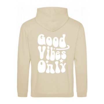 Sweat Good Vibes Only beige
