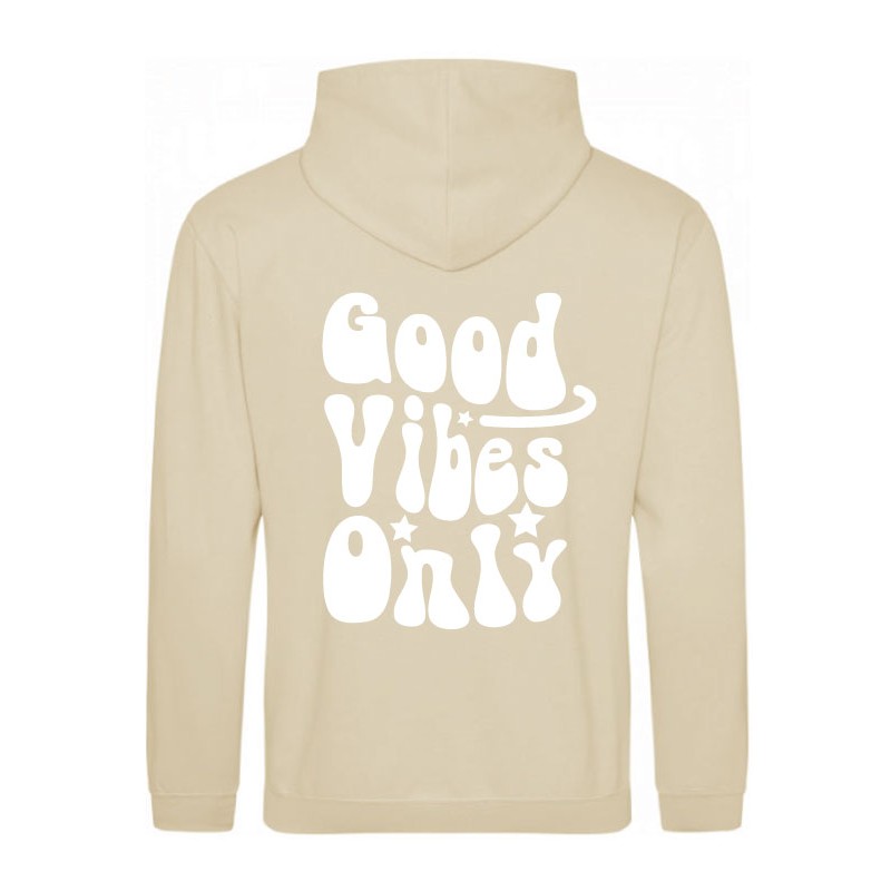 Sweat Good Vibes Only beige