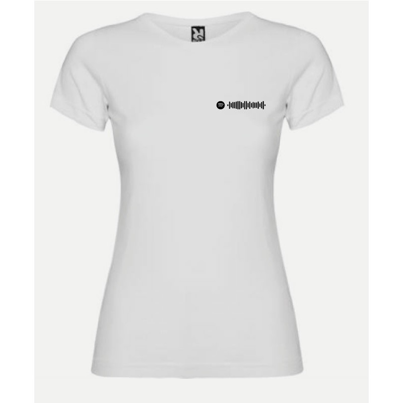 Tee-shirt Scannable Spotify Femme
