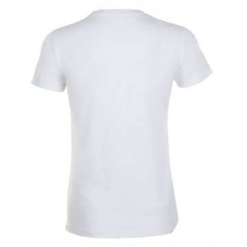 Tee-shirt coupe femme blanc personnalisable