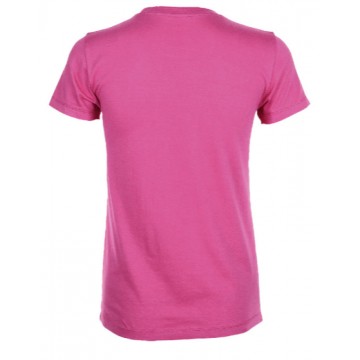 Tee-shirt coupe femme rose personnalisable