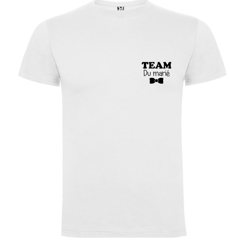 Tee-shirt "Team du marié"