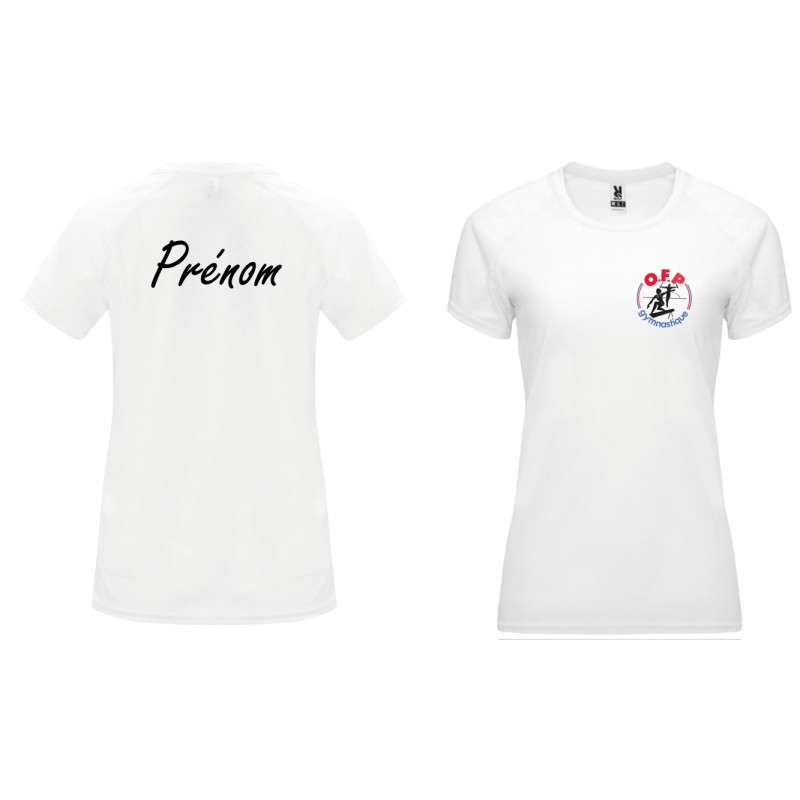 Tee-shirt polyester femme OFP GYM