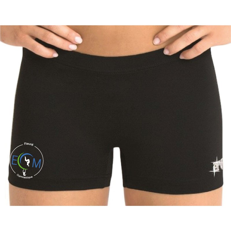 Short fille ECM FLEURE GYM